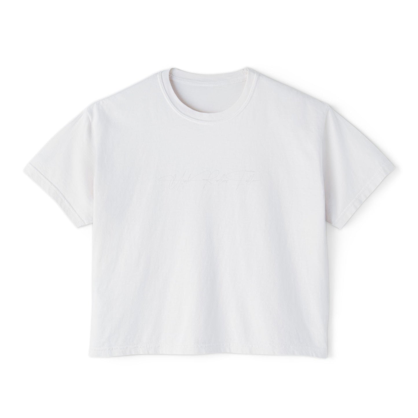 A Rich Poodle's - Crop Top - Boxy Tee
