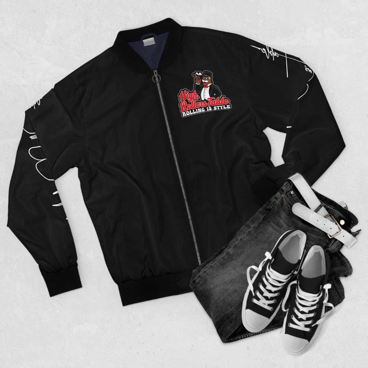 A Rich Dog's Bomber Jacket