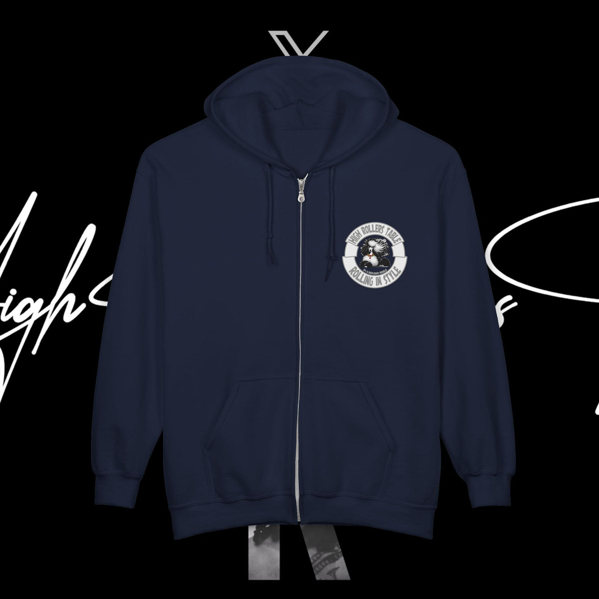 A Rich Poodle's Hooded Sweatshirt