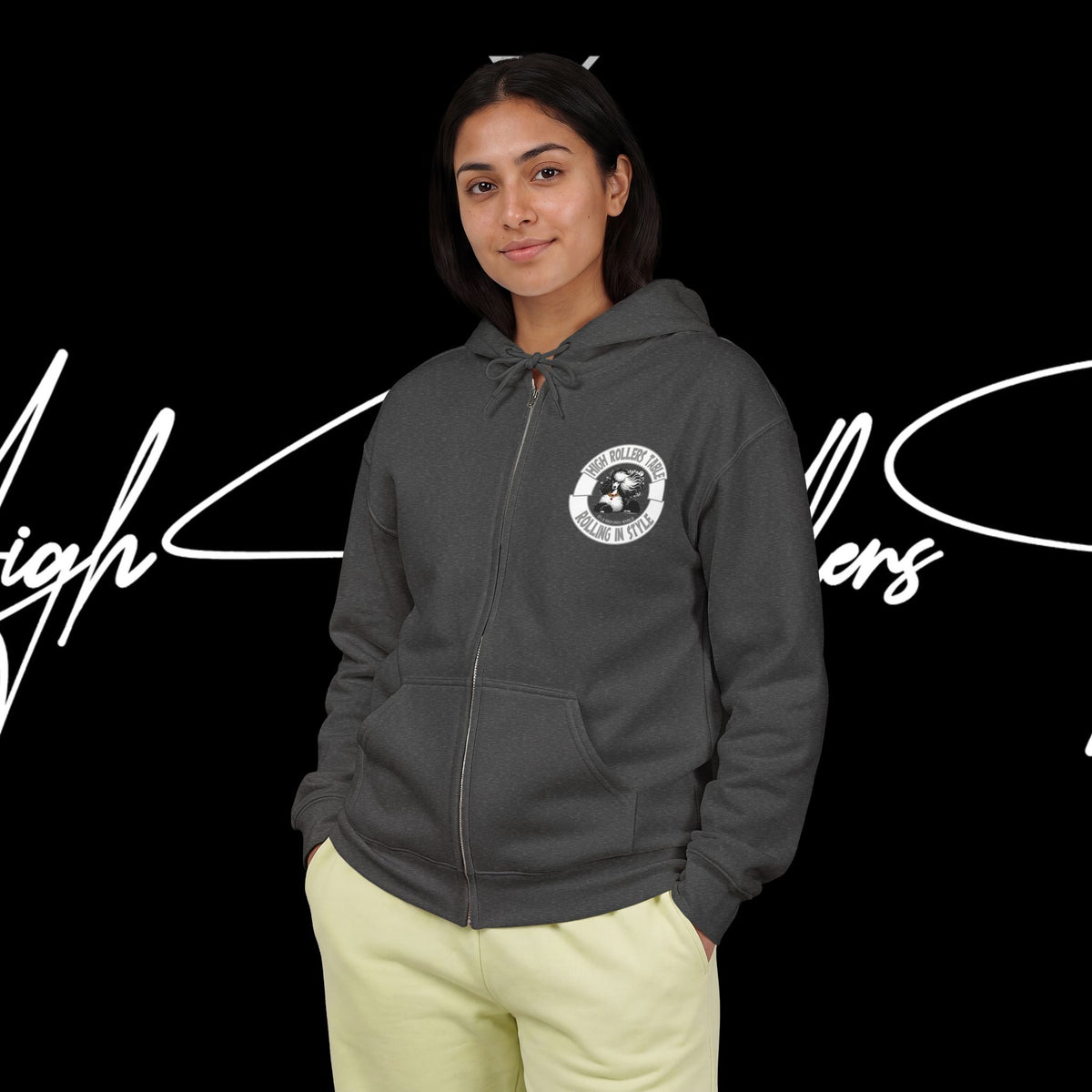 A Rich Poodle's Hooded Sweatshirt