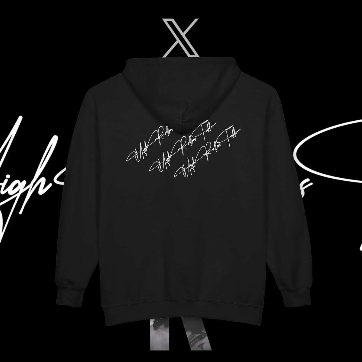 A Rich Poodle's Hooded Sweatshirt