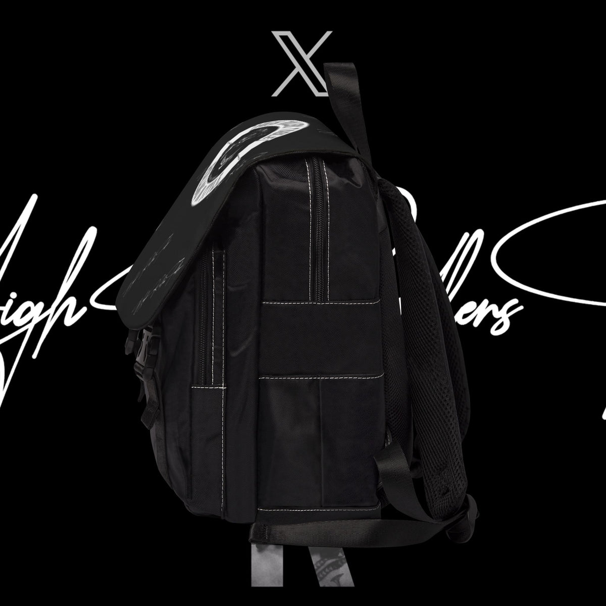 A Rich Dog's Casual Shoulder Backpack