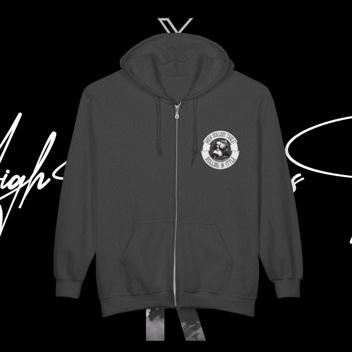 A Rich Poodle's Hooded Sweatshirt
