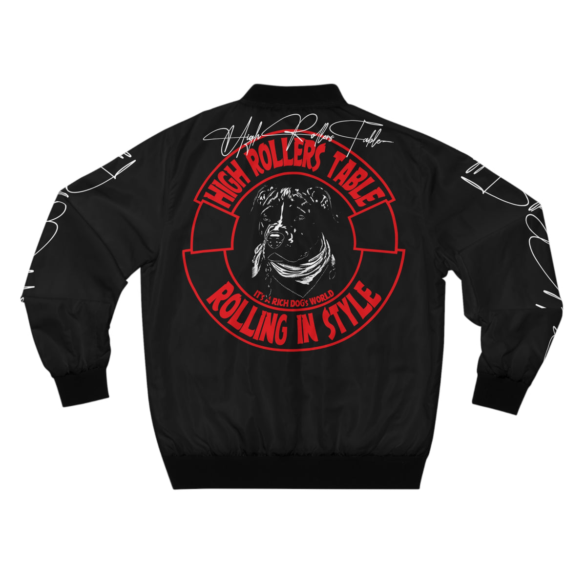 A Rich Dog's Bomber Jacket
