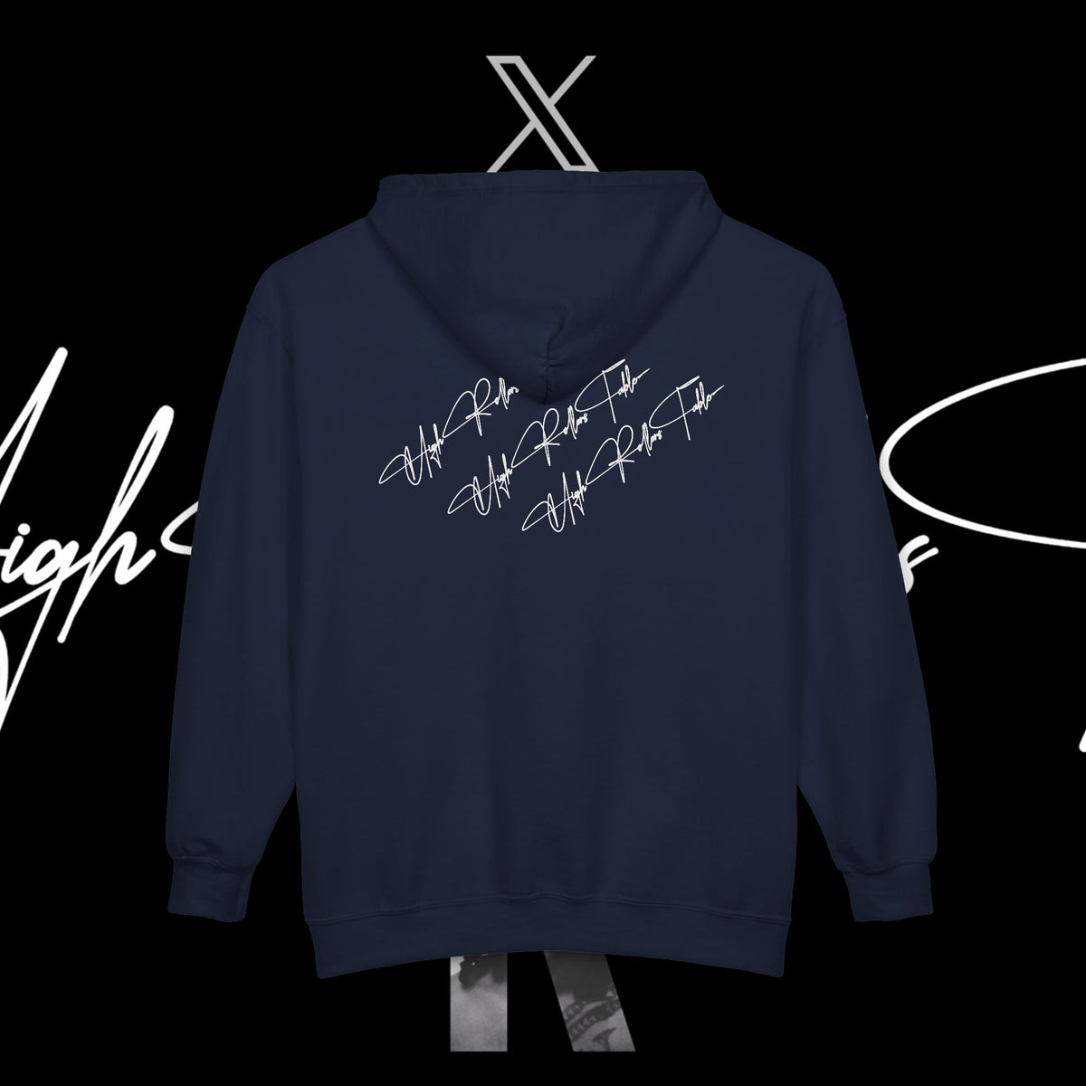 A Rich Poodle's Hooded Sweatshirt
