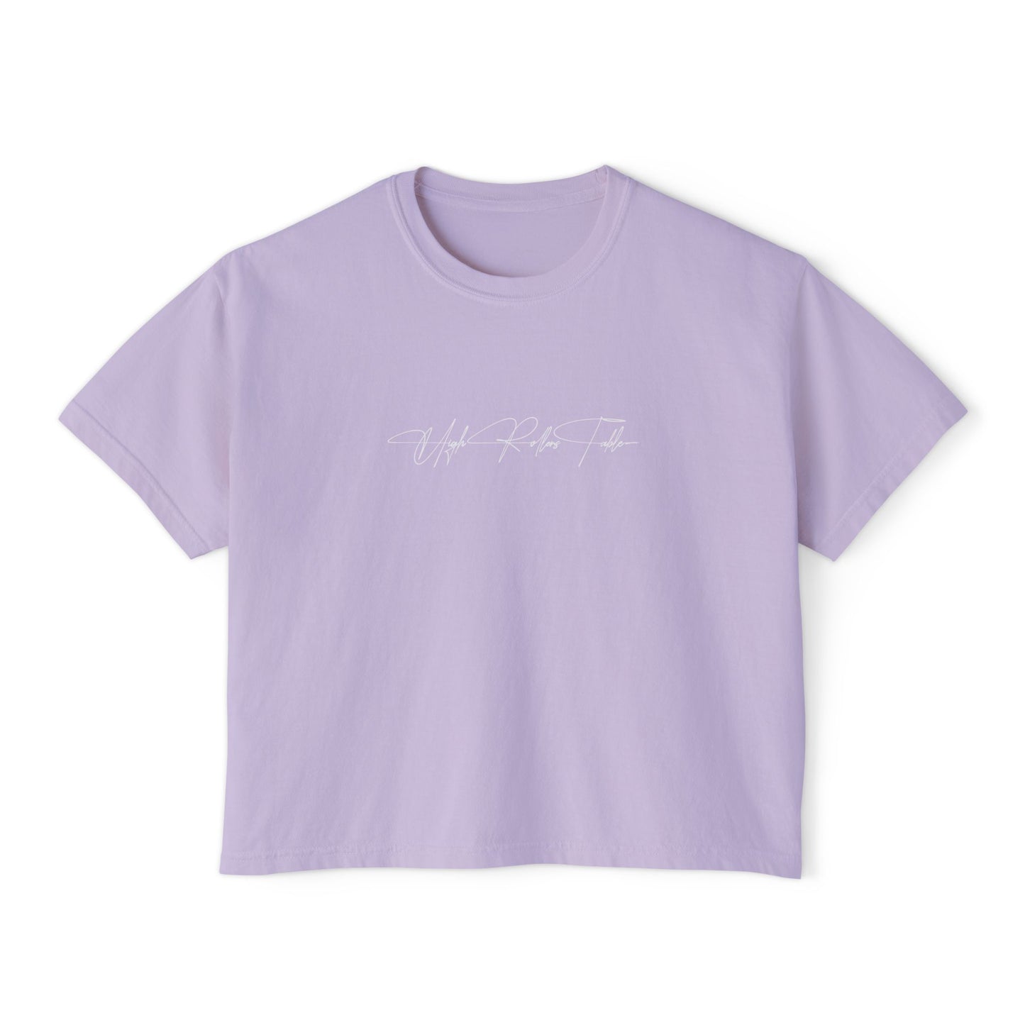 A Rich Poodle's - Crop Top - Boxy Tee