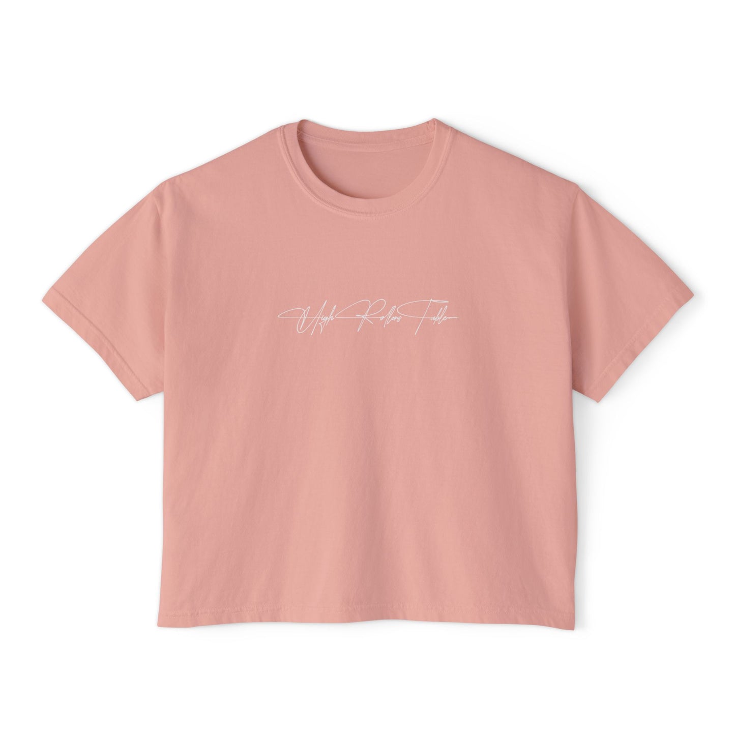 A Rich Poodle's - Crop Top - Boxy Tee