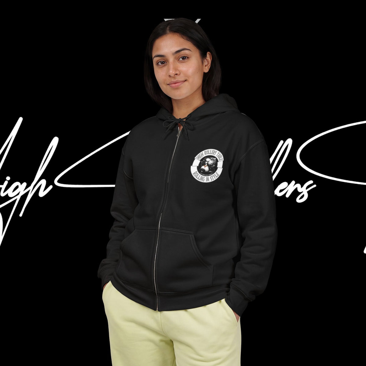 A Rich Poodle's Hooded Sweatshirt