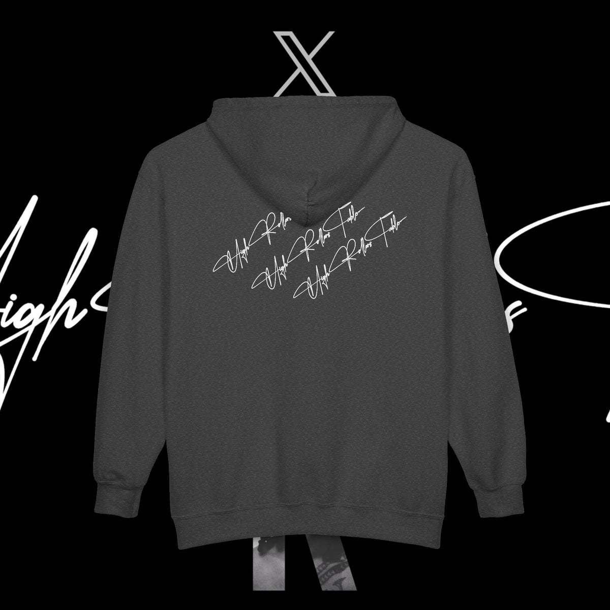 A Rich Poodle's Hooded Sweatshirt