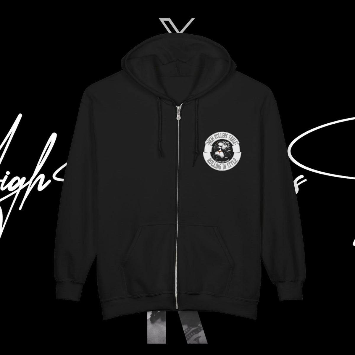 A Rich Poodle's Hooded Sweatshirt